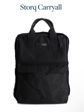 Storq Carryall Black Baby Bag Backpack